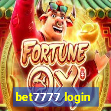 bet7777 login